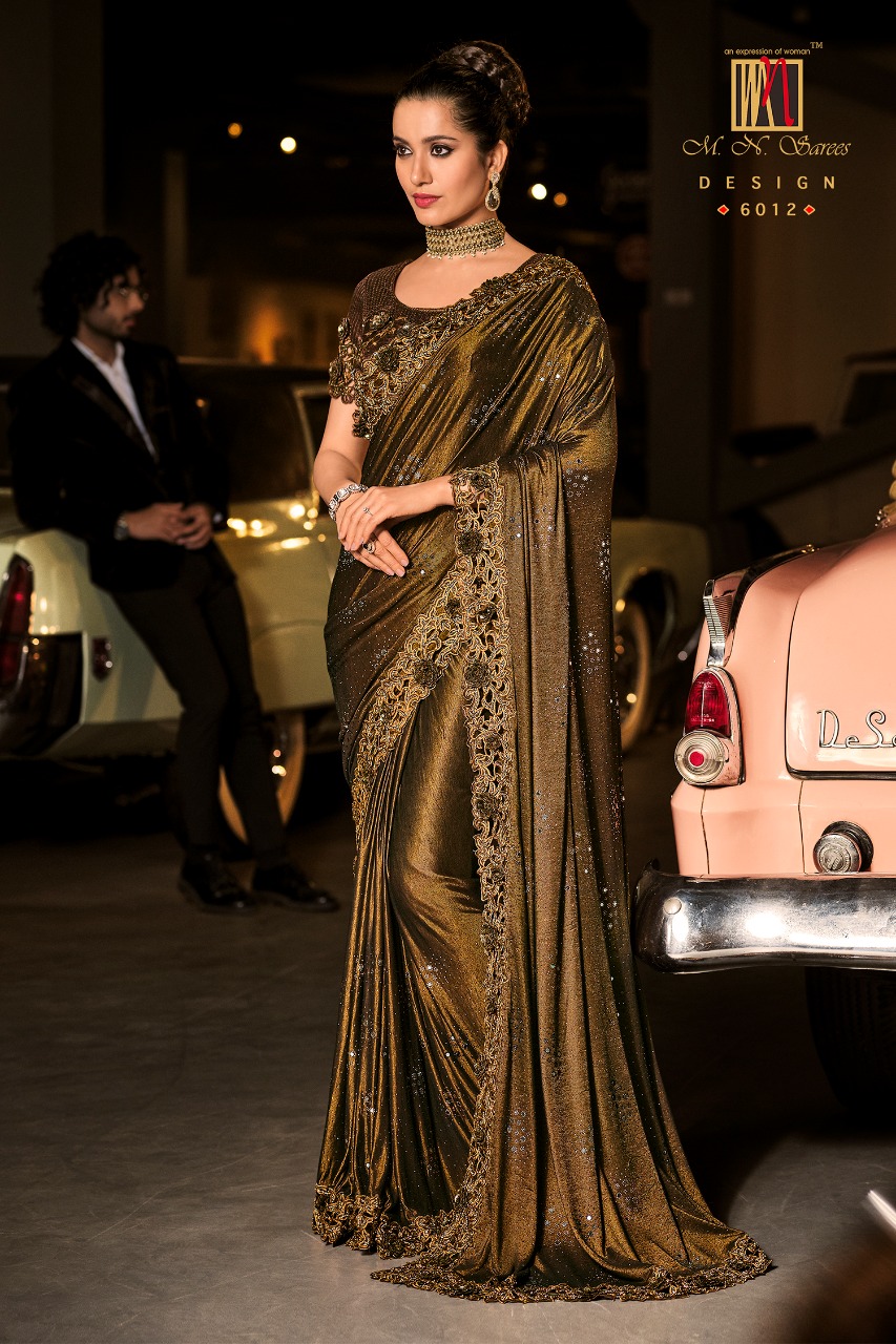 Bridal party store wear saree